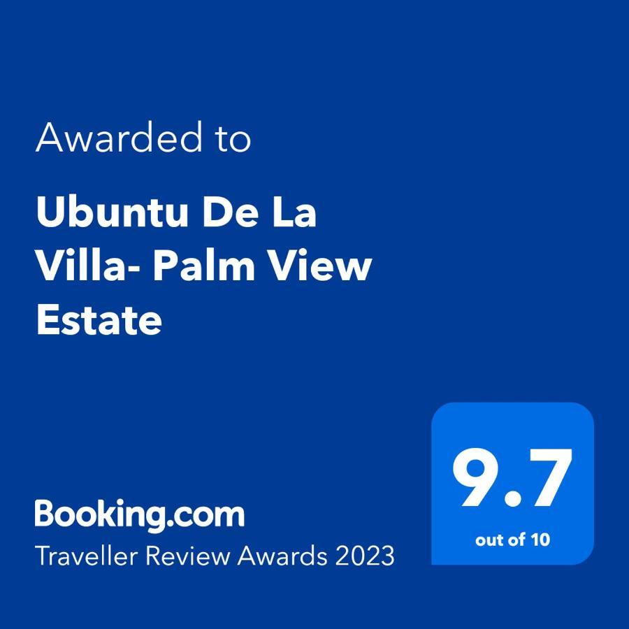 Ubuntu De La Villa- Palm View Estate Mammee Bay Eksteriør bilde